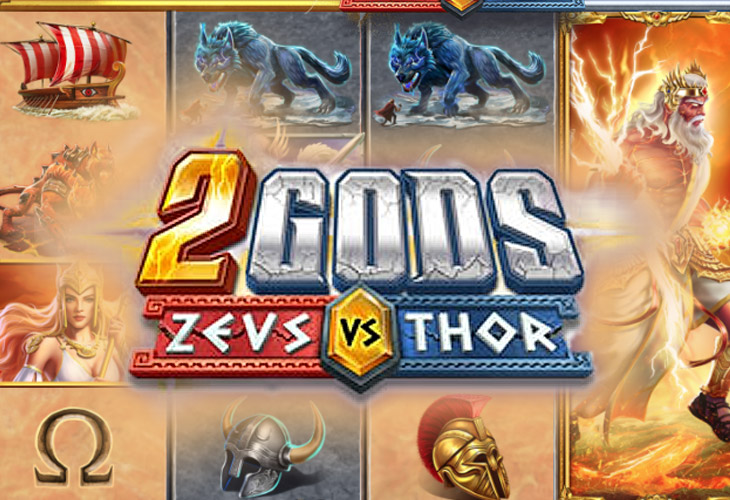 2 Gods Zeus vs Thor - 4ThePlayer slot at Kasino Mostbet Casino