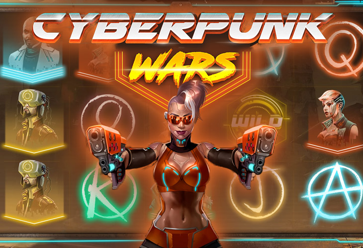 Cyberpunk Wars - Woohoo slot at Kasino Mostbet Casino