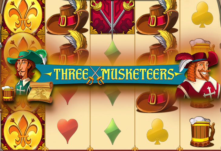 Three Musketeers - Red Tiger Gaming slot at Kasino Mostbet Casino